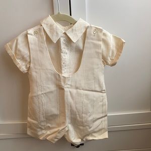 Boy’s dress romper